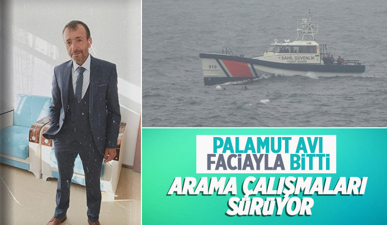 Alabora olan teknede kaybolan kişi aranıyor