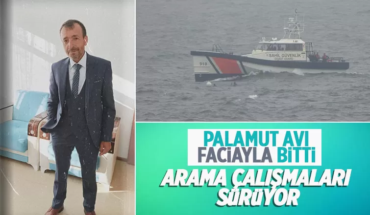 Alabora olan teknede kaybolan kişi aranıyor