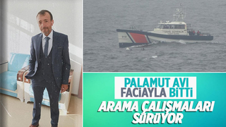 Alabora olan teknede kaybolan kişi aranıyor