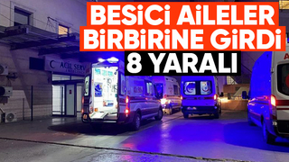 Alacak verecek kavgasında 8 kişi yaralandı