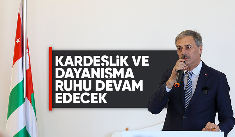 Alemdar Abhaz Derneği’ni ziyaret etti