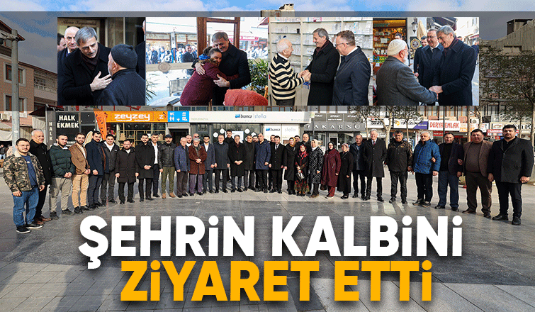 Alemdar'dan Çark Caddesi ve Uzun Çarşı esnafına ziyaret