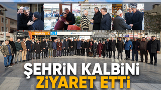 Alemdar'dan Çark Caddesi ve Uzun Çarşı esnafına ziyaret