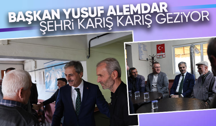 Alemdar: Her ilçeye hizmet götürmek için gayretle çalışıyoruz