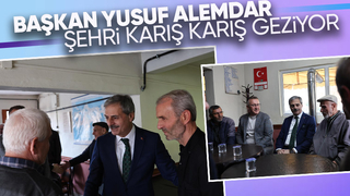 Alemdar: Her ilçeye hizmet götürmek için gayretle çalışıyoruz