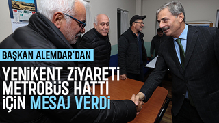 Alemdar: Metrobüs hattını hizmete sunmak için yoğun çalışma yürütüyoruz