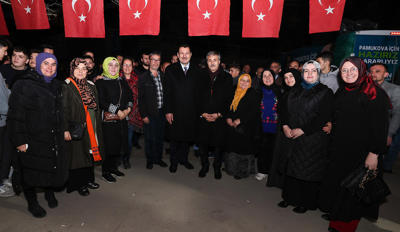 Alemdar: Pamukova'da vatandaşla buluştu