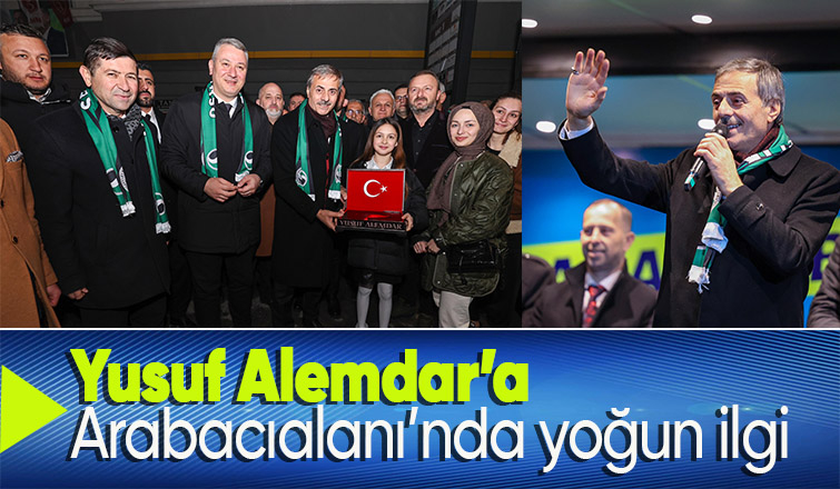 Alemdar seçim çalışmalarına Serdivan ile devam etti