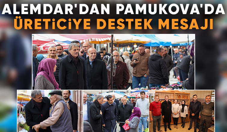  Alemdar: Topraktan hasada kadar çiftçimizin yanında olacağız