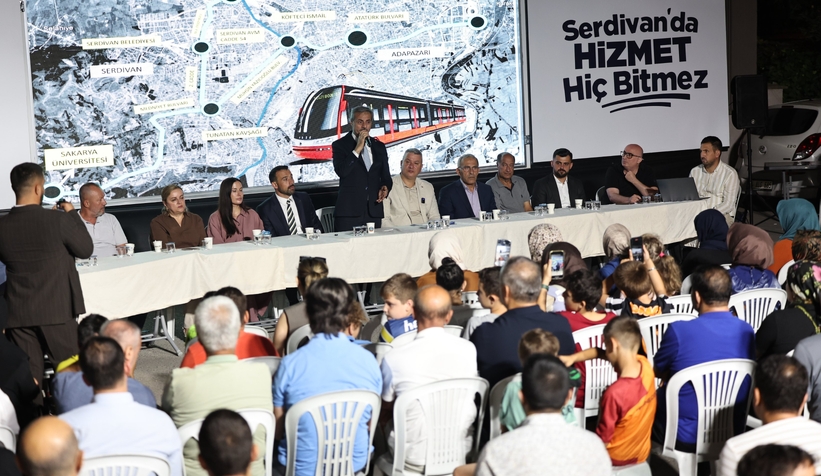 Alemdar ve Çelik, Serdivanlılarla bir araya geldi