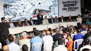 Alemdar ve Çelik, Serdivanlılarla bir araya geldi