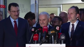 Ali İhsan Yavuz ve Binali Yıldırım, Yeniden Refah Partisi’ne ittifak ziyareti