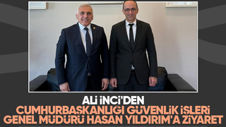 Ali İnci'den Hasan Yıldırım'a hayırlı olsun ziyareti