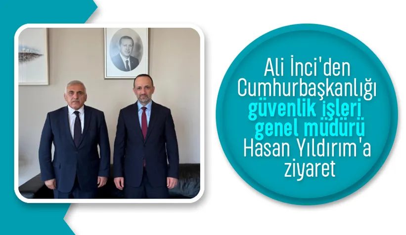 Ali İnci, Hasan Yıldırım'ı ziyaret etti
