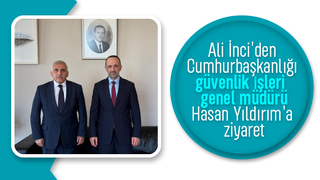Ali İnci, Hasan Yıldırım'ı ziyaret etti