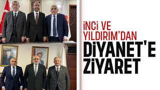 Ali İnci ve Recep Yıldırım Diyanet yetkilileri ile buluştu