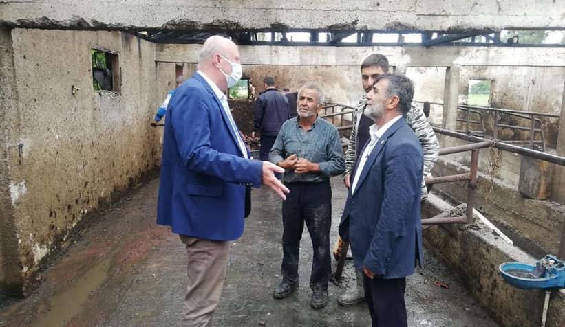 Ali Şener Bayraktar'dan geçmiş olsun ziyareti