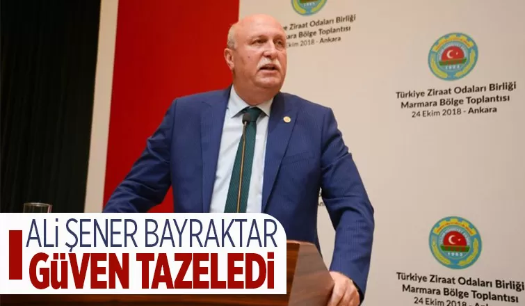 Ali Şener Bayraktar yeniden başkan