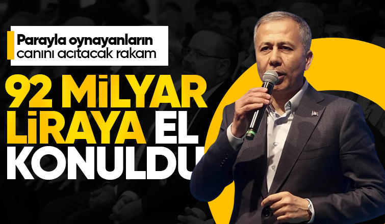 Ali Yerlikaya: Fenomenlerin toplam 92 milyar liralık mal varlığına MASAK el koydu