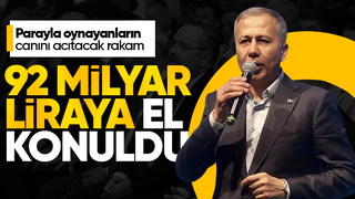 Ali Yerlikaya: Fenomenlerin toplam 92 milyar liralık mal varlığına MASAK el koydu