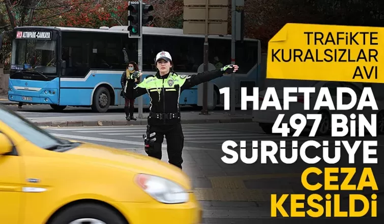 Ali Yerlikaya paylaştı: 3 milyon 652 bin 339 araç denetlendi