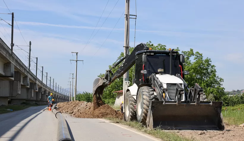 Alifuatpaşa’nın yeni altyapı hattında çalışmalar sürüyor