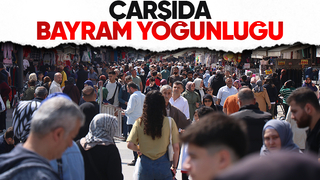 Alışverişi son güne bırakanlar çarşı, pazarda yoğunluk oluşturdu