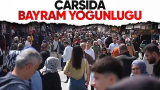 Alışverişi son güne bırakanlar çarşı, pazarda yoğunluk oluşturdu
