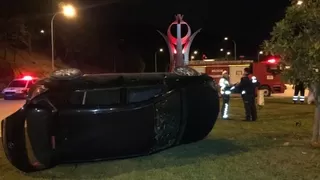 Alkollü sürücü kaza yaptı: 1 yaralı