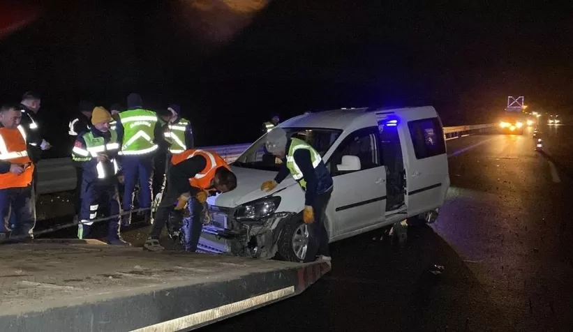 Alkollü sürücü otomobile arkadan çarptı: 6 yaralı