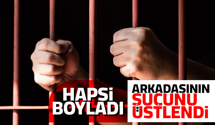 Alkollü sürücünün suçunu üstlendi, hapsi boyladı