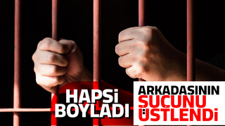 Alkollü sürücünün suçunu üstlendi, hapsi boyladı