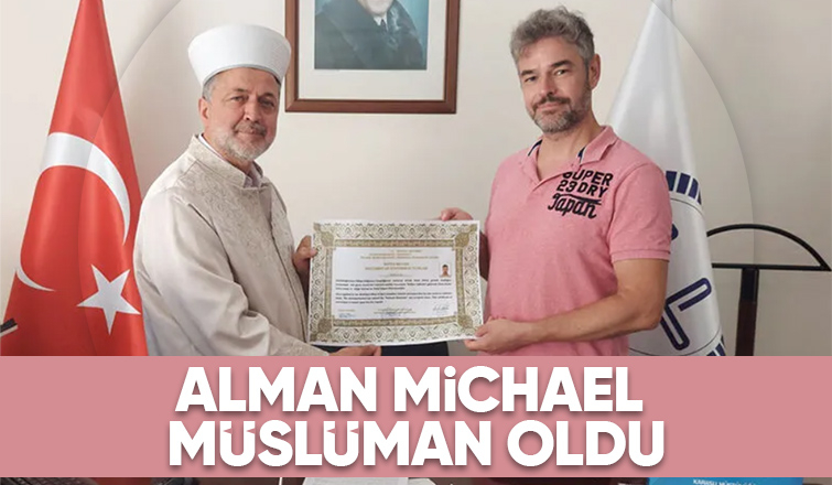Alman vatandaşı Müslümanlığı seçti