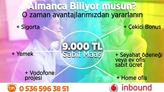 Almanca Bilen Personeler Alınacaktır 