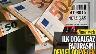 Almanya'da aralık ayının doğalgaz faturalarını devlet ödeyecek