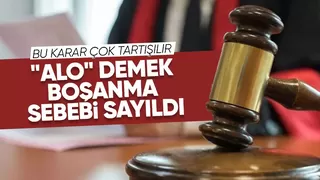 Alo demek boşanma sebebi