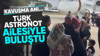 Alper Gezeravcı ailesine kavuştu