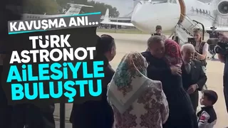 Alper Gezeravcı ailesine kavuştu