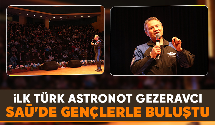 Alper Gezeravcı SAÜ'de öğrencilerle bir araya geldi