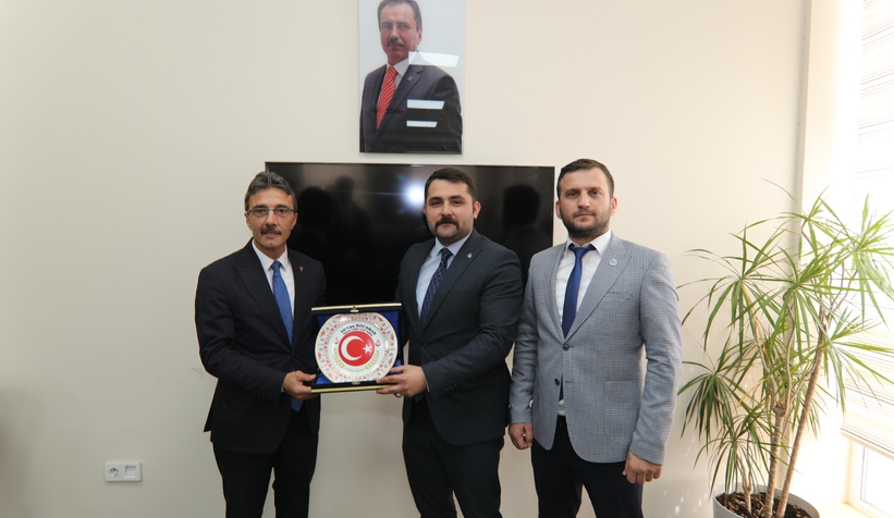 Alperen Ocakları'ndan Başkan Dinç'e ziyaret