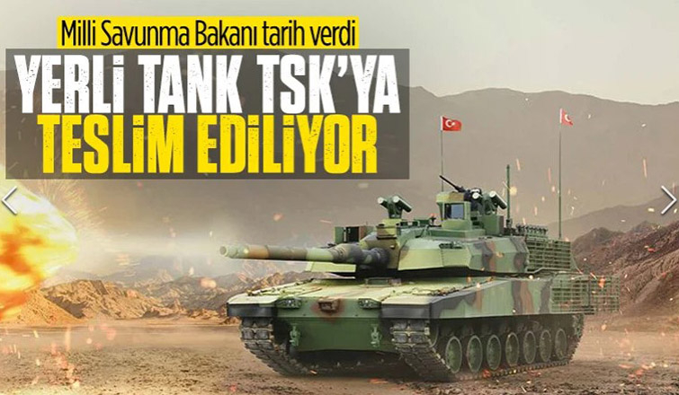 Altay tankı TSK'ya teslim ediliyor