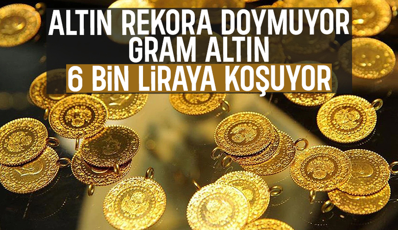 Altın fiyatları çıldırdı; Rekor üstüne rekor