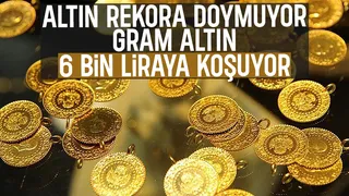 Altın fiyatları çıldırdı; Rekor üstüne rekor