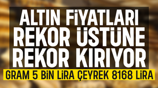 Altın fiyatlarında yeni rekor; İşte son durum