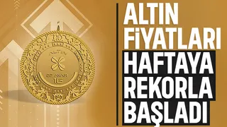 Altın haftaya rekorla başladı' İşte gram ve çeyrek altın fiyatı