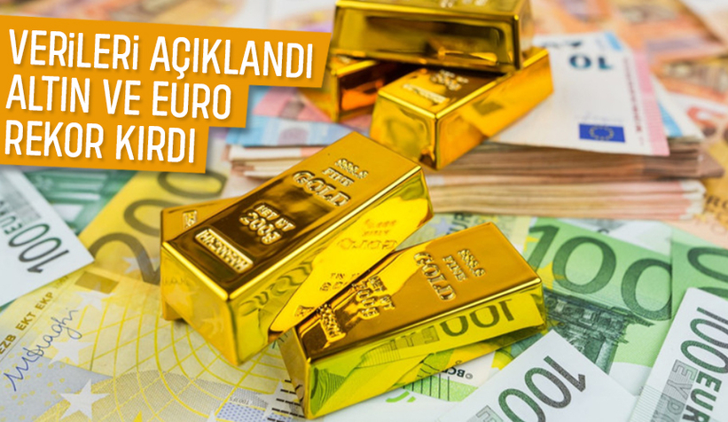 Altın ve euro rekor kırdı; O fiyatları gördüler