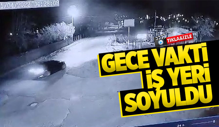 Altındere'de hırsızlık