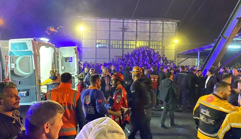 Amasra'da maden ocağında patlama