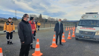 Ambulans şoförlerine ASTE eğitimi