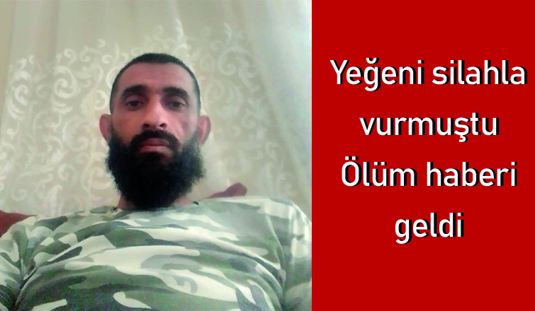 Amcasını öldürdü